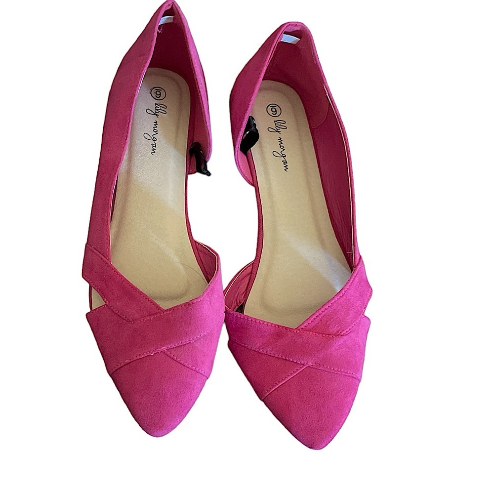 LILY MORGAN Pink Ballet Flats WOMENS SIZE 6